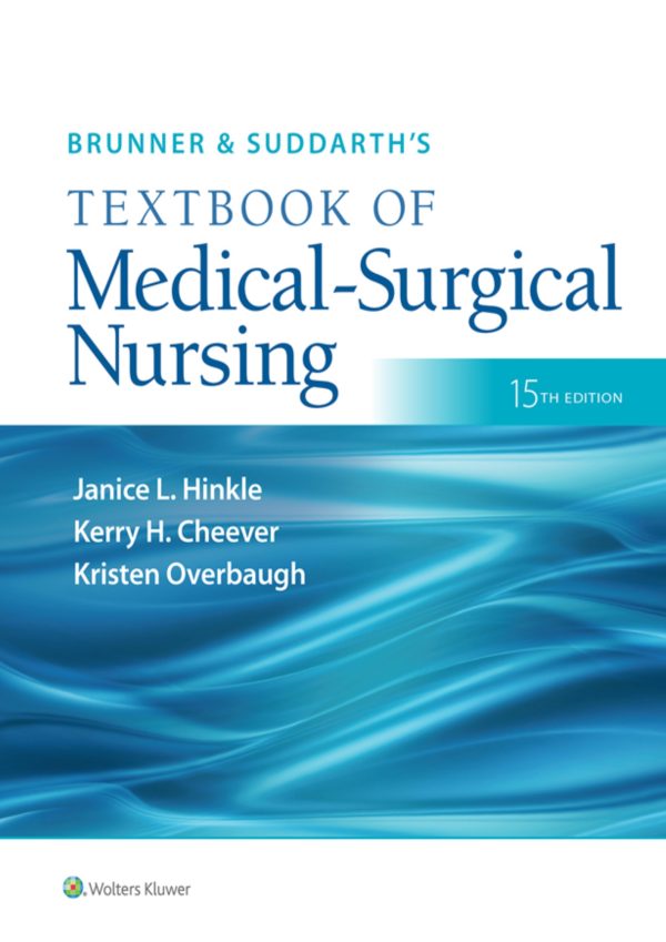 Brunner & Suddarth's Textbook of Medical-Surgical Nursing 15e 15th Edition