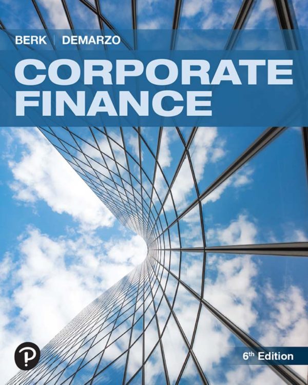 Corporate Finance 6e 6th Edition