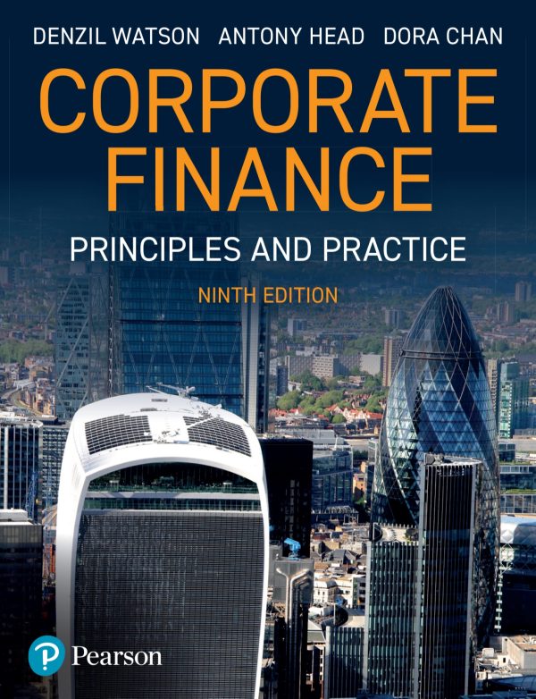Corporate Finance Principles and Practice 9e 9th Edition