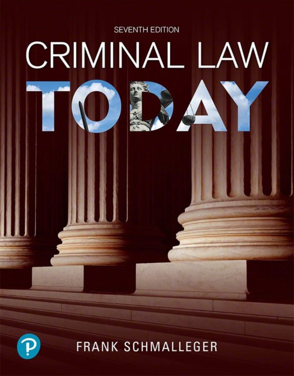 Criminal Law Today 7e 7th Edition