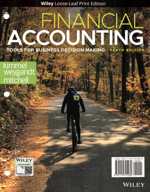 Financial Accounting Tools for Business Decision Making 10e 10th Edition