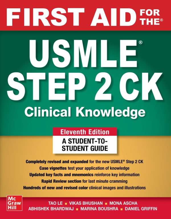 First Aid for the USMLE Step 2 CK 11e 11th Edition