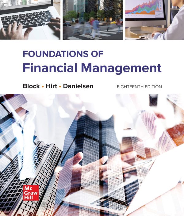 Foundations of Financial Management 18e 18th Edition