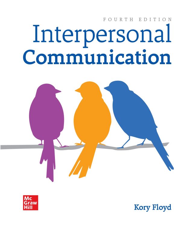 Interpersonal Communication 4e 4th Edition