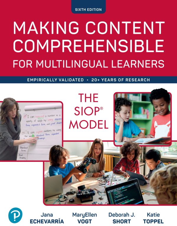 Making Content Comprehensible for Multilingual Learners The SIOP Model 6e 6th Edition