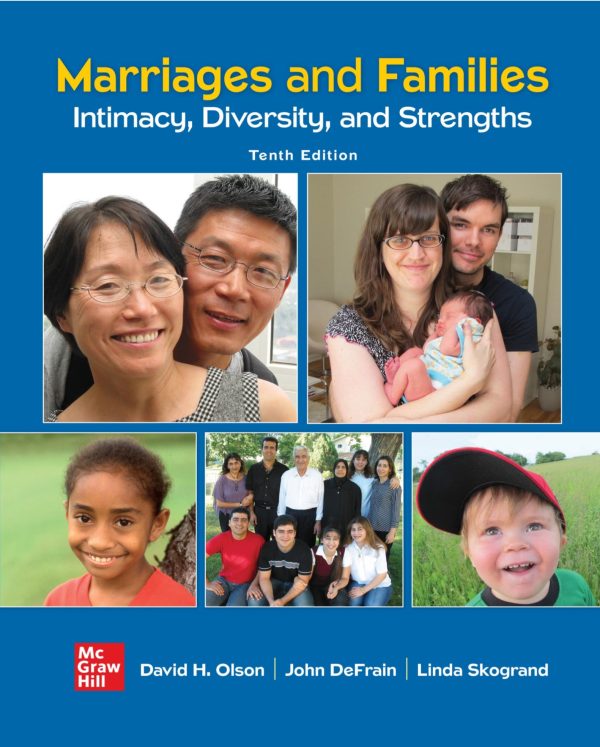 Marriages and Families Intimacy Diversity and Strengths 10e 10th Edition
