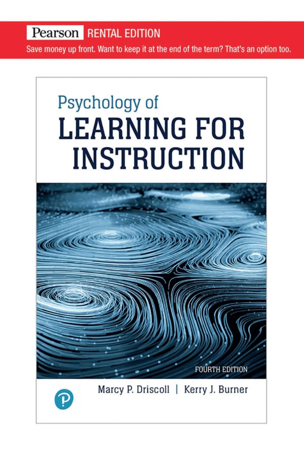 Psychology of Learning For Instruction 4e 4th Edition