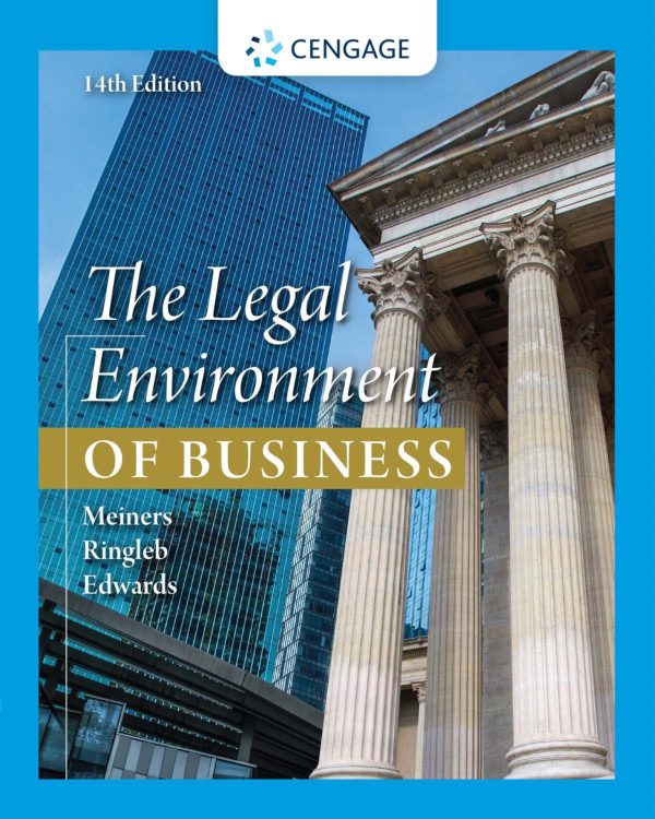 The Legal Environment of Business 14e 14th Edition
