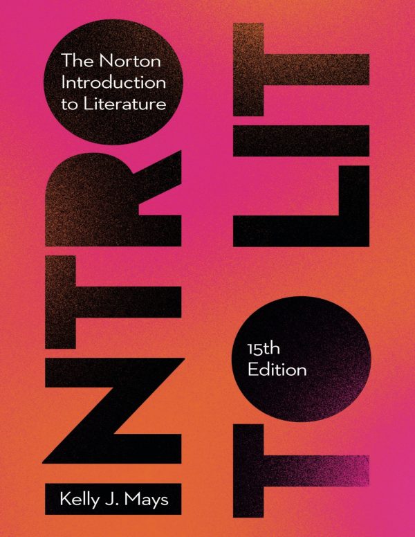 The Norton Introduction to Literature 15e 15th Edition