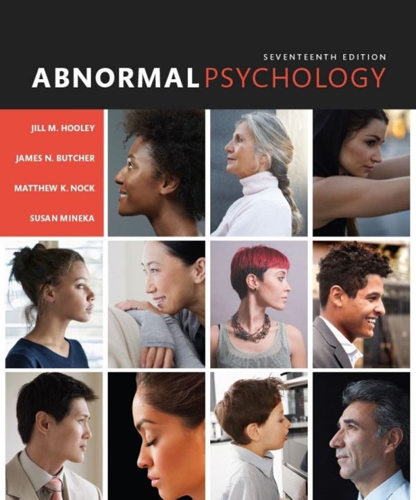Abnormal Psychology 17e 17th Edition